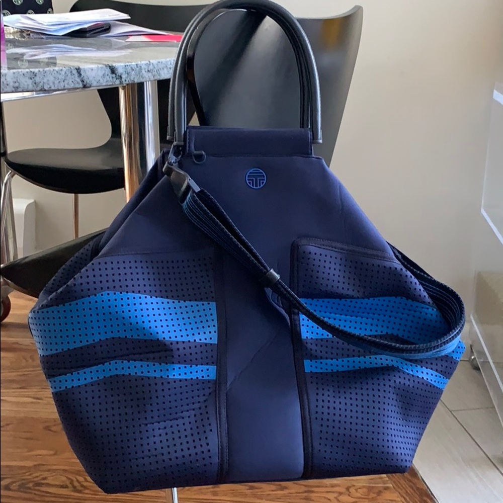 Tory Sport by Tory Burch Neoprene Triangle Gym Bag